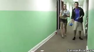 A group of young people get locked up in a room and start getting it on