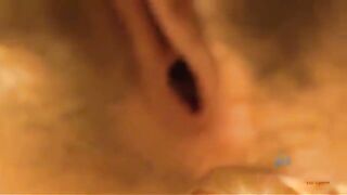 A man masturbates with his cock, glory in the house