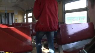 A pickup on the train ended with a wild group encounter