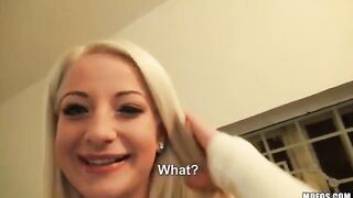 Private presents a sexy blonde with perky natural tits in action