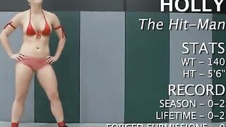 The blonde struggles with a thick strap-on, experiencing intense pleasure