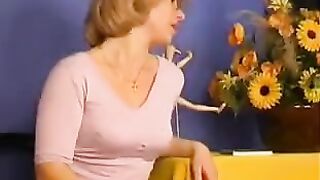 A mother receives cunnilingus from her daughter in this hot video