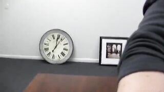 Girl with cancer participates in a porn casting, showcasing her bold debut
