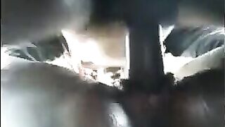 A black girl was heavily penetrated, her pussy became wet and she came hard