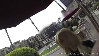 Girl was picked up and fucked in the car