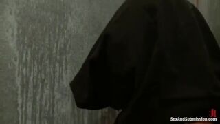 Girl swallows a cock in her mouth, it is hard and big