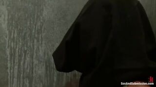 Girl swallows a cock in her mouth, it is hard and big