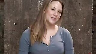 The girl tied up the guy and fucked him in the chair, beating him with toys