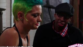 The hottest anal action with an Emo blondie in HD