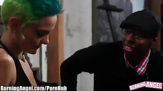 The hottest anal action with an Emo blondie in HD
