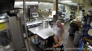 The chick worked hard and wanted to relax, so she got fucked