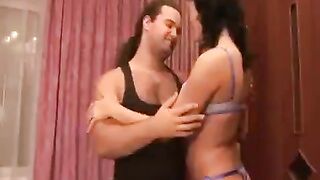 Fucked gymnast in unusual poses, it was a very interesting sex