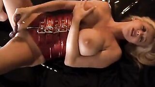 Rachel Aziani gets off by masturbating with a toy