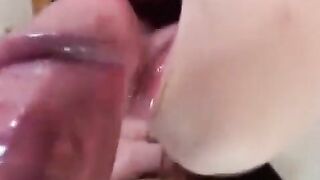 The old man gently fucks young girls with his dick