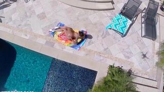 A huge black cock for the beautiful neighbor with a tattoo