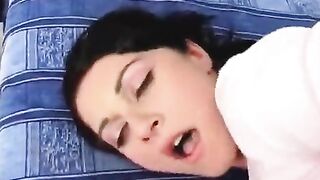Guy fucked anal and came on the girl’s face