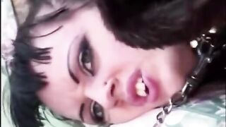 A rude guy fucked the girl right in her fur coat