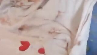 A cute Russian has sex with her young boyfriend
