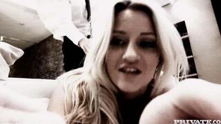 Busty blonde fucked in her ass hole - Full HD