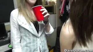 Instead of paying debt, girls invited the collector to a party