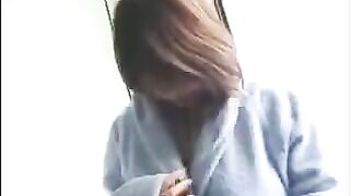 Korean virgin with huge breast gets banged hard