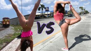 The best of the best in a juicy ass showdown: Abella Danger vs Kelsi Monroe