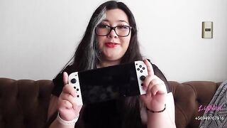Unboxing of the new Switch OLED - Lizren's big ass is worth it