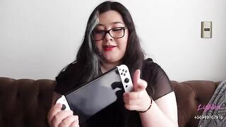 Unboxing of the new Switch OLED - Lizren's big ass is worth it