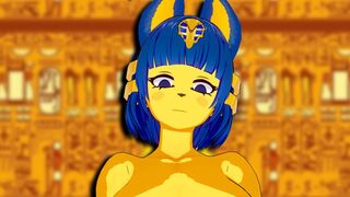 Ankha enjoys riding a big cock in the latest episode, showcasing her incredible skills