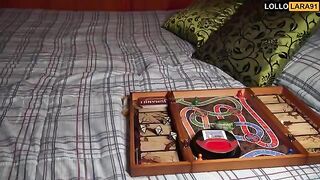 Gamer girl Lara Manara fucked after playing Jumanji