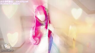 Ahri's mystery box: Nine-tailed fox's essence extraction, a popular cosplay scene