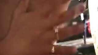A man brought himself to orgasm with the help of a jet of water