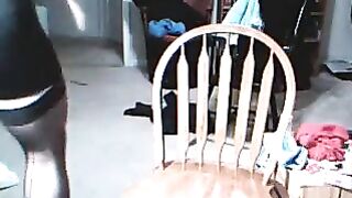 The guy gets excited when he wears women's clothes, check it out