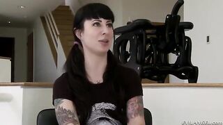 Girl seduces and caresses his tongue, showcasing intense passion