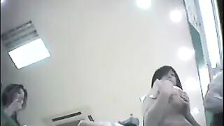 A hidden camera at the checkout in the store captures unexpected moments