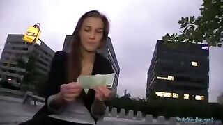 A girl agreed to have sex for money in this steamy HUNT4K scene