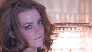 The brunette with big tits moaned from the first touch