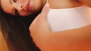 The girl has a very big porn pussy