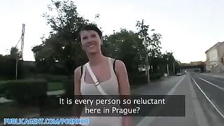 Girls agree to sex for money in the open air