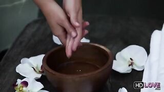 Massage from a friend can be something entirely different