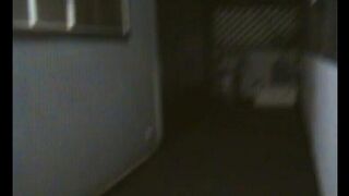 The fat woman dances naked in front of her husband, who is very excited
