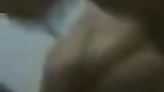 The fat woman dances naked in front of her husband, who is very excited