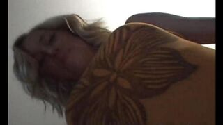 First creampie for the young blonde teen with natural tits Ellie