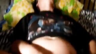 A cute amateur girl has sex with her camera master