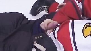 Hockey fan got banged by her favorite player