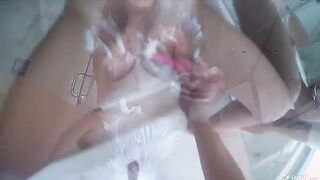 I made a blowjob to Karter Foxx in the shower, it was intense