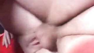 A girl is being roughly fucked with her hands tied