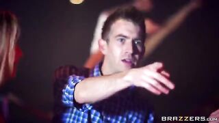 Skinny blonde girl got banged at the party