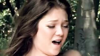 Lesbians have a picnic in the park and get naughty