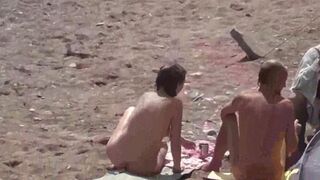 Bathing in the sea naked is a great pleasure for girls